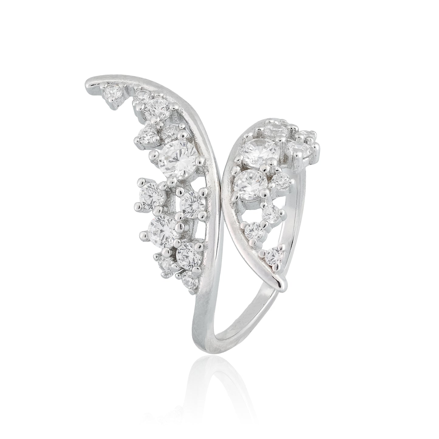 Leaf Sparkle Ring