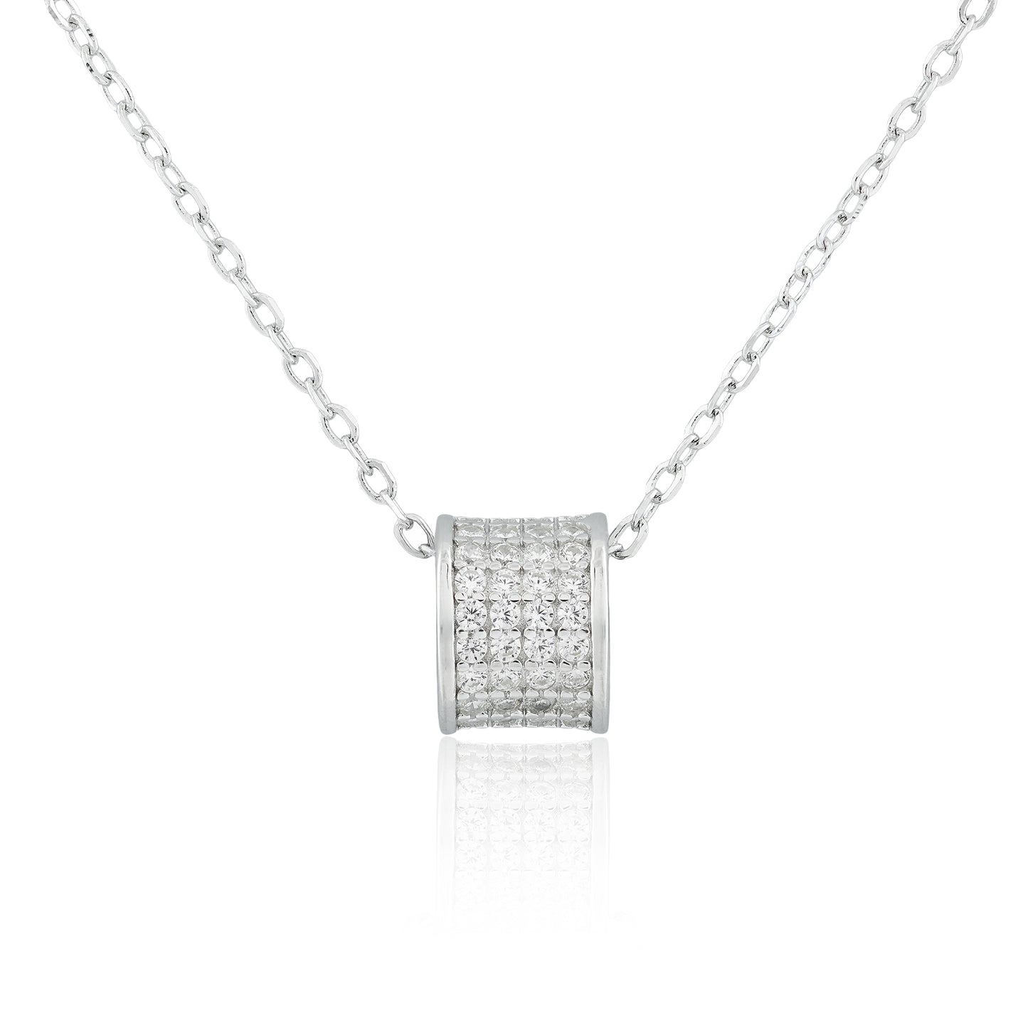 Eternal Spark Barrel Necklace