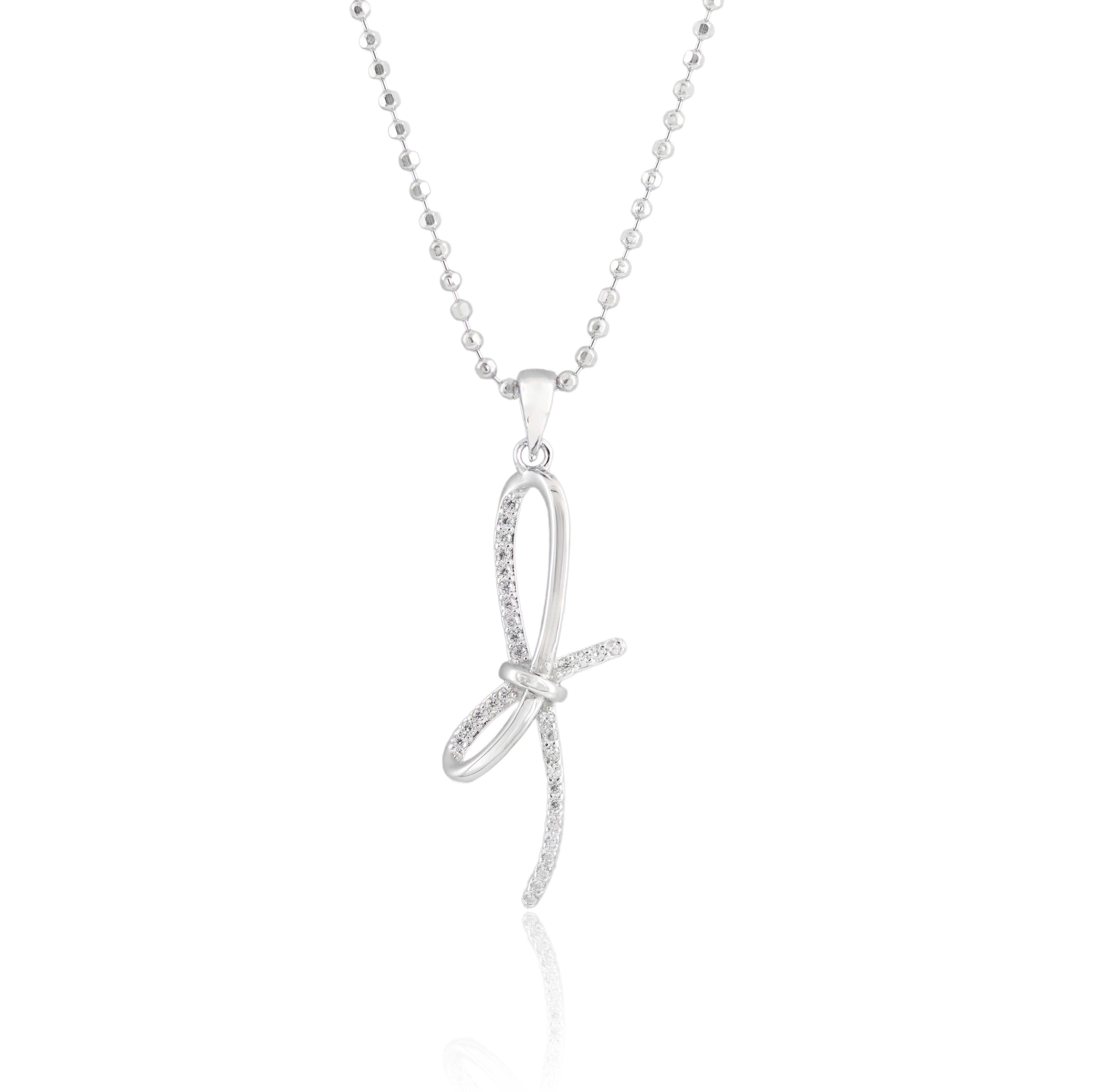 Liora Script Sparkle Necklace