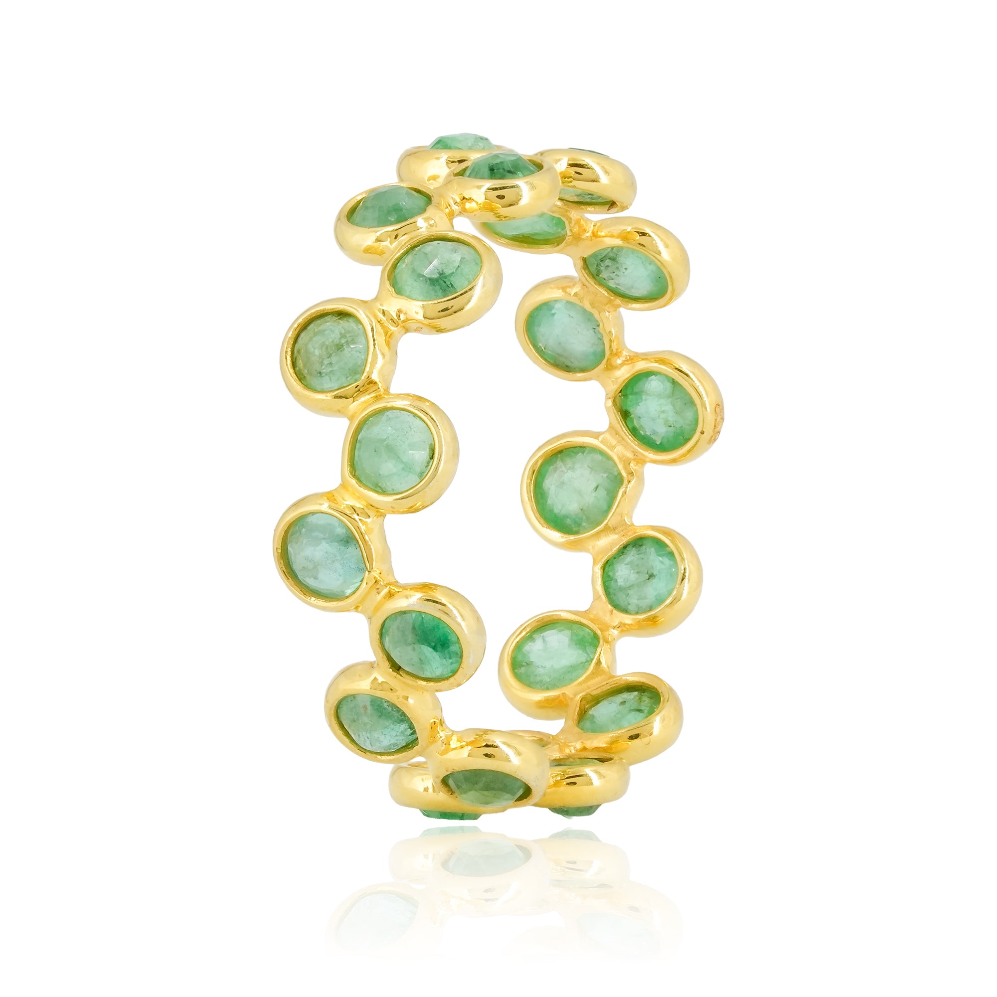 IHA Fine Jewellery Classic Emerald Eternity Ring shop


