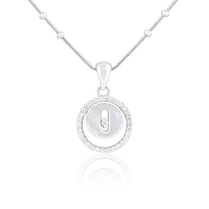 Halo Loop Pendant Necklace