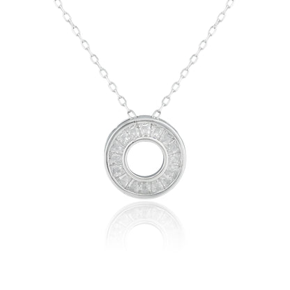Infinity Ring Pendant Necklace