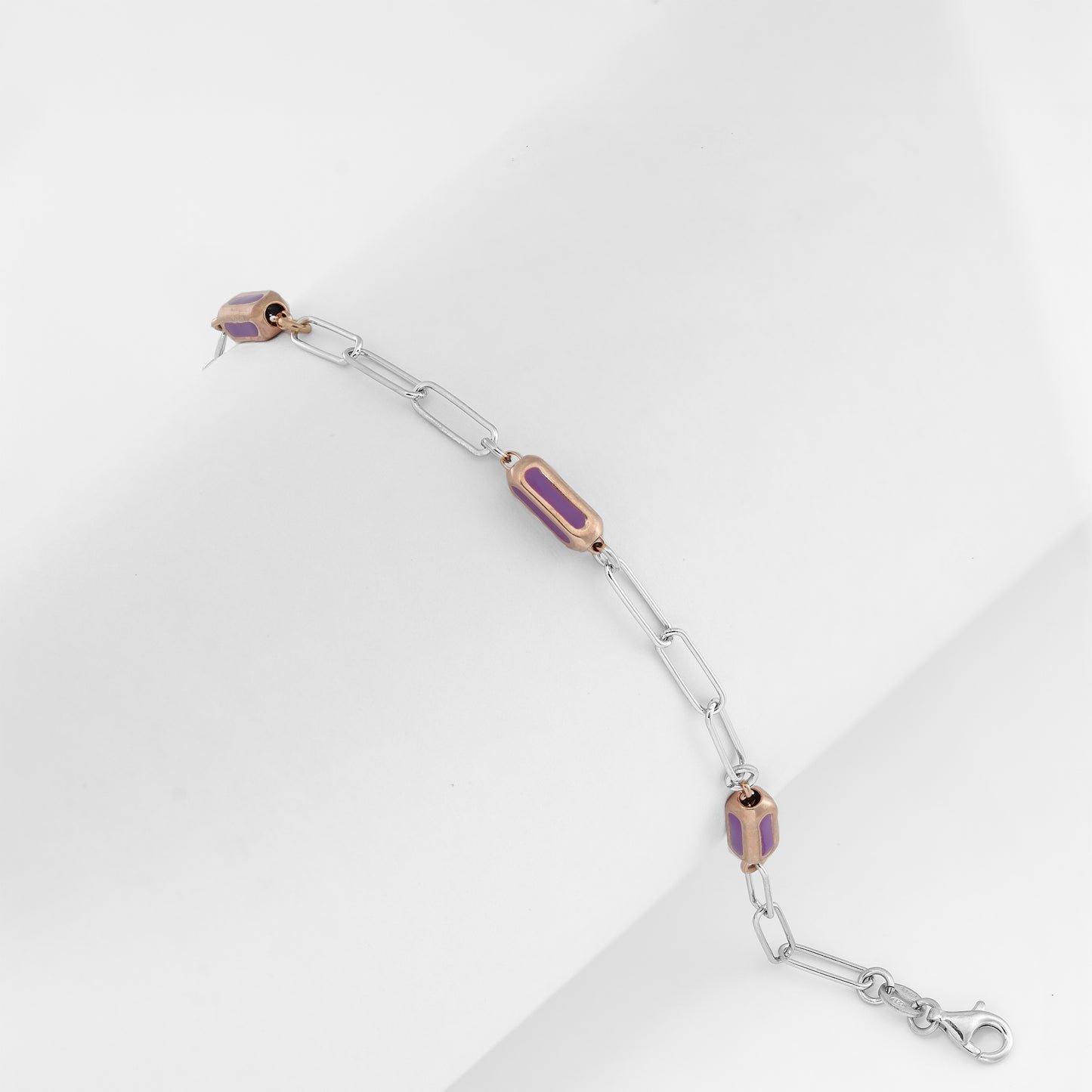 Viva Link Enamel Bracelet