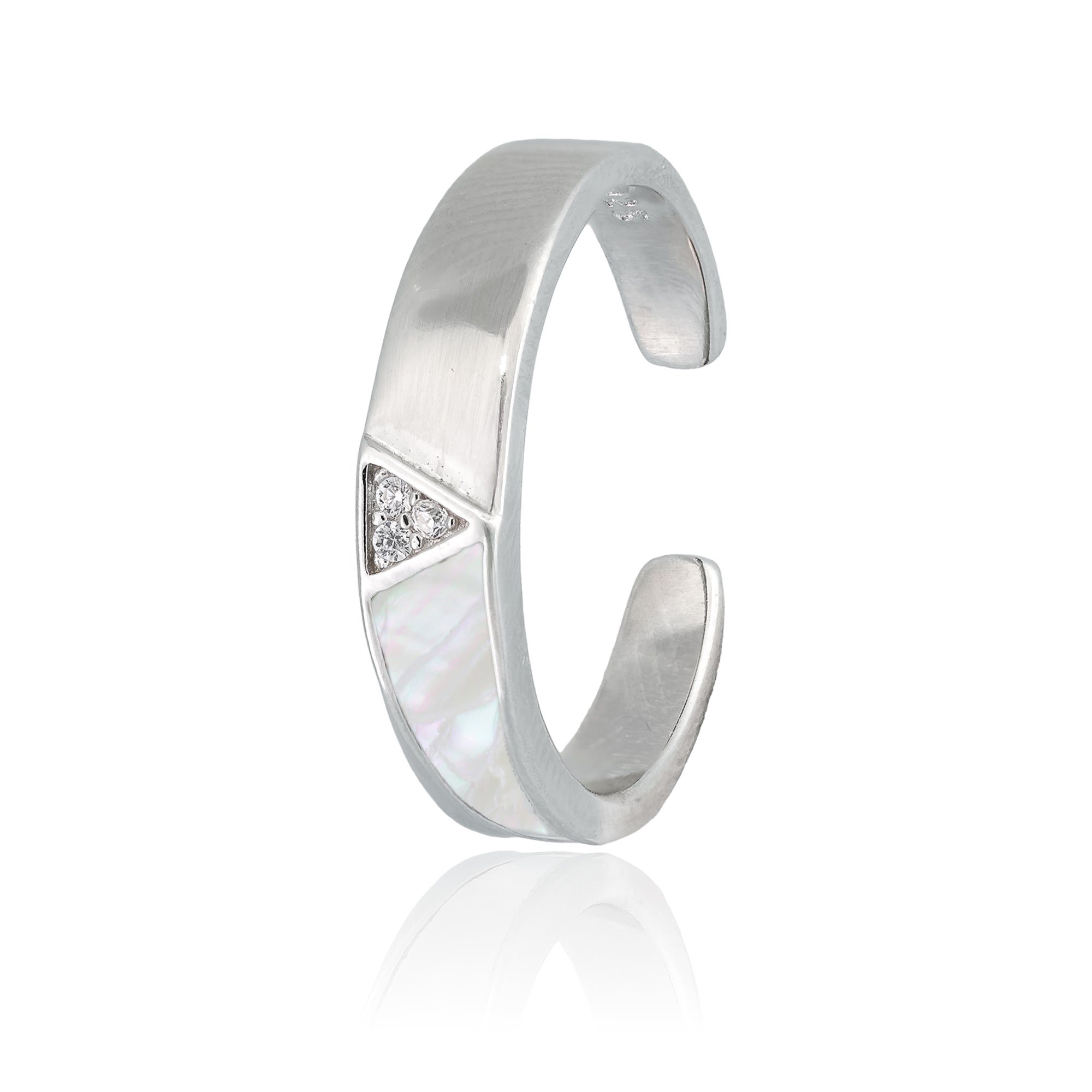 Silver Glint Ring