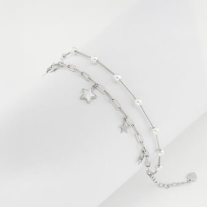 Celestial Pearl Harmony Bracelet
