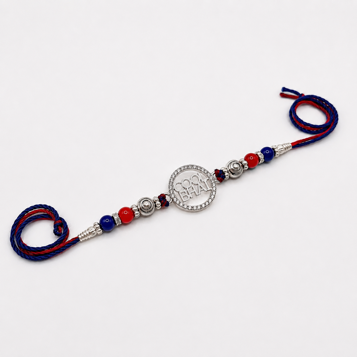 Cool Bhai Pure 925 Sterling Silver Rakhi