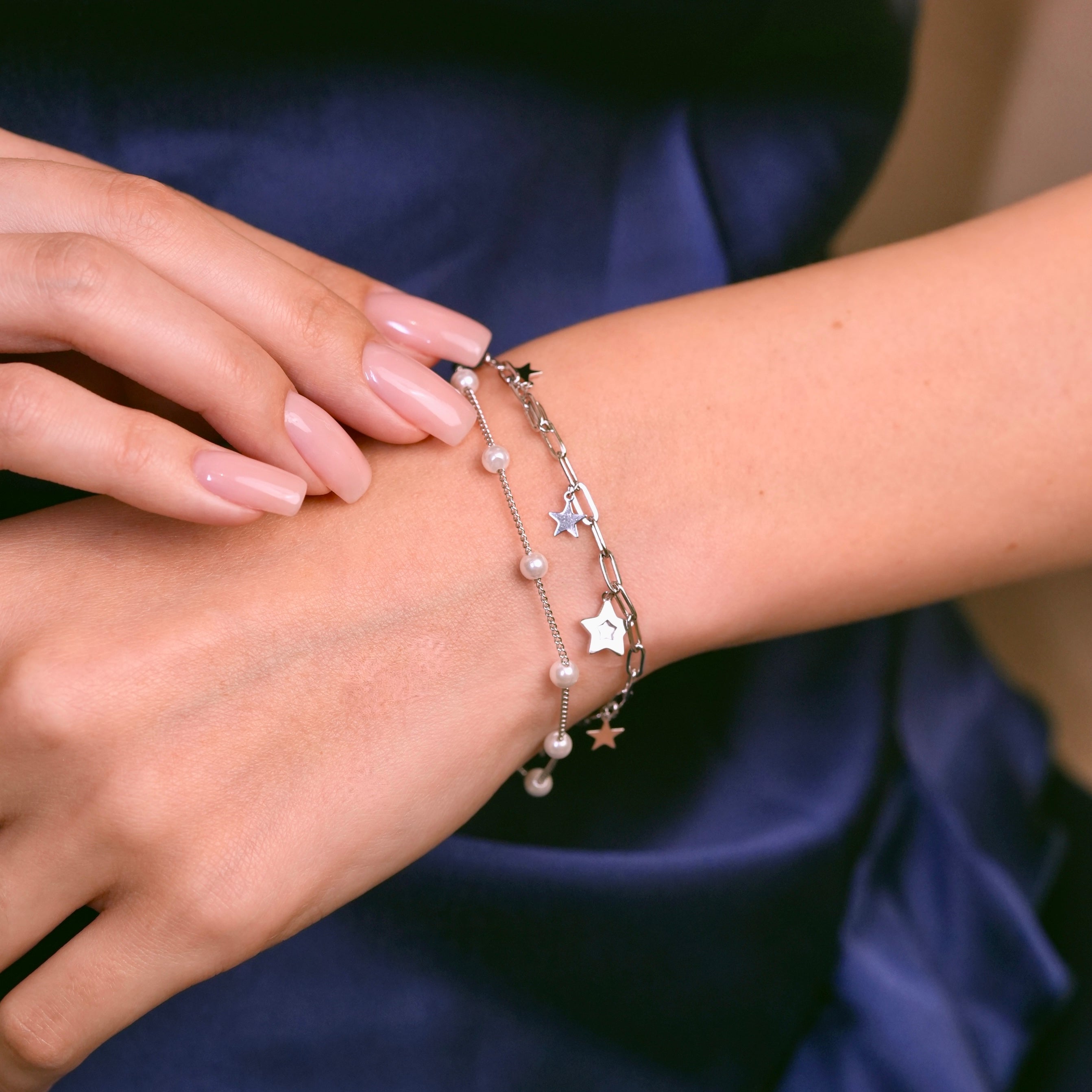 Celestial Pearl Harmony Bracelet
