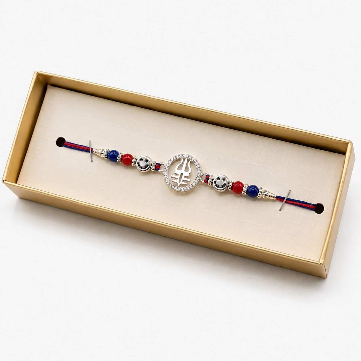Mahadev Grace Pure 925 Sterling Silver Rakhi