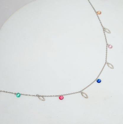 Marquise Charm Necklace