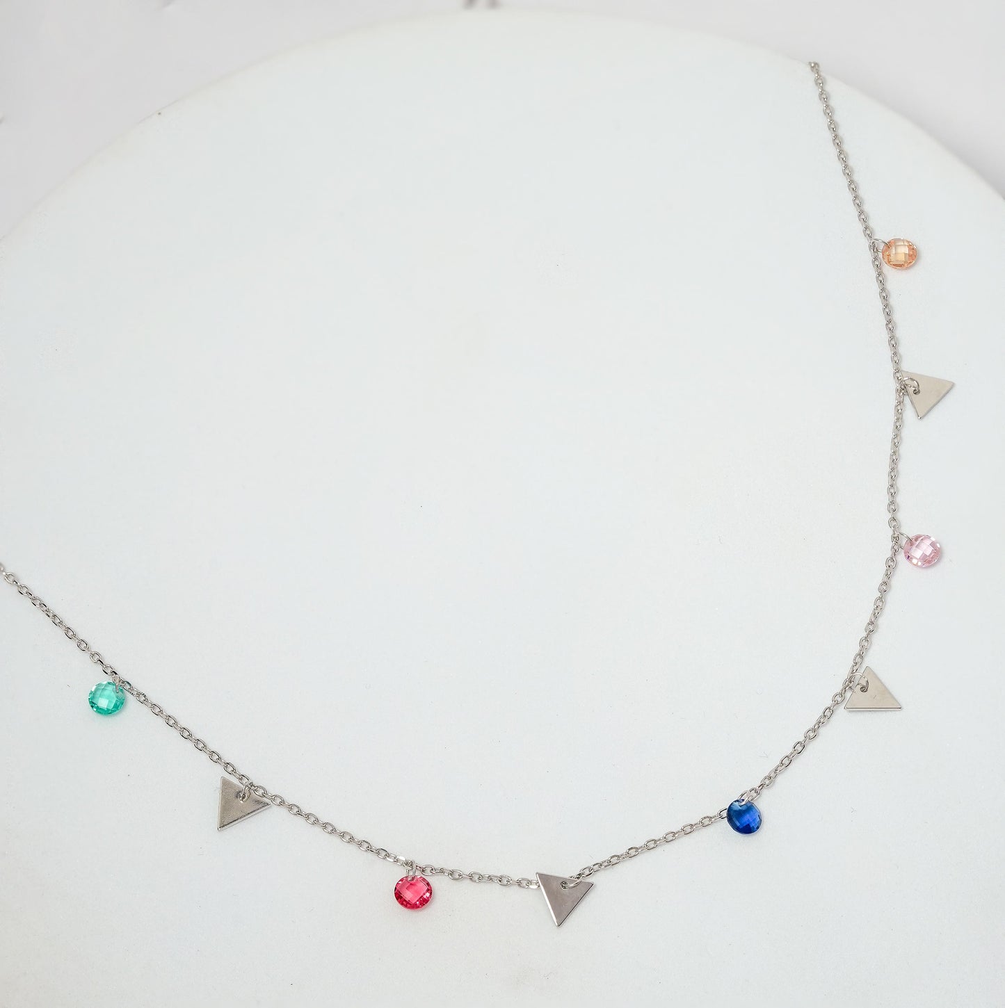 Triangle Charm Necklace