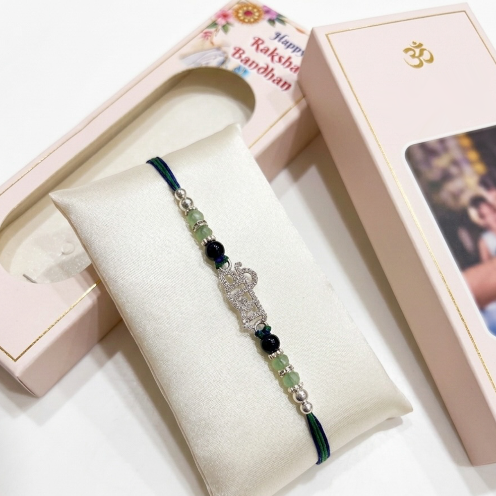 Veera Pride Pure 925 Sterling Silver Rakhi