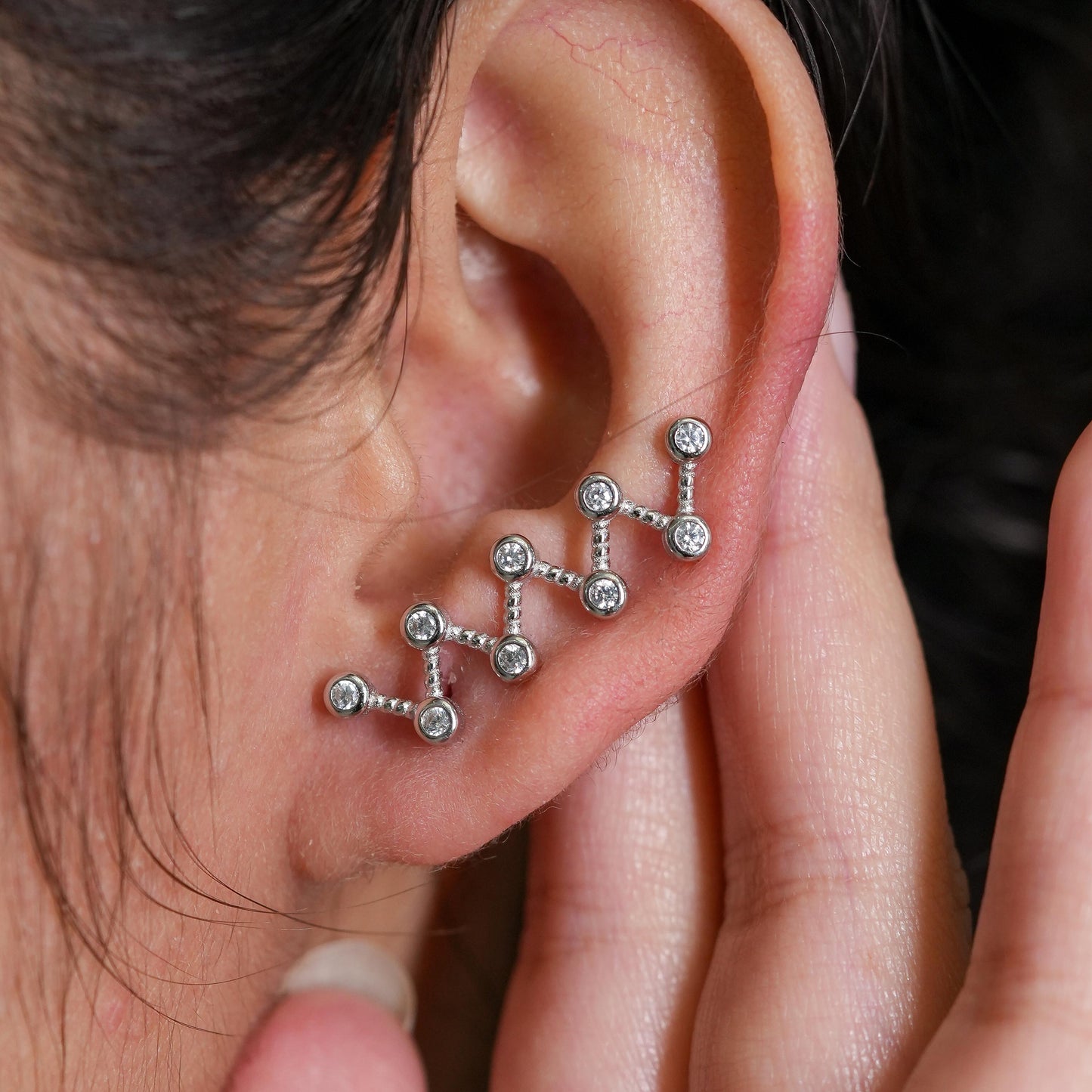 ZigZag Ladder Ear Cuff