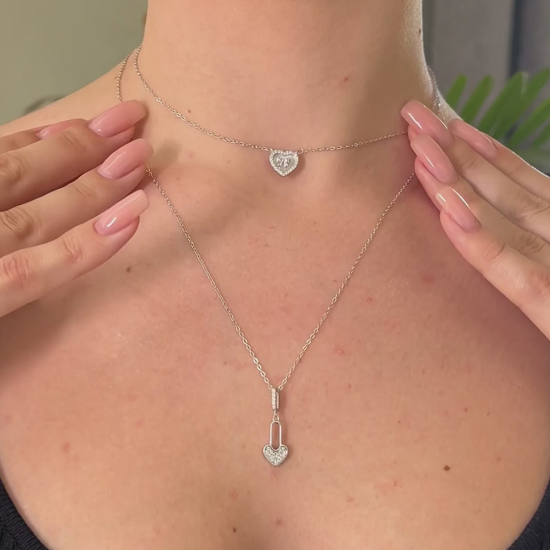 Sweetheart Lock Jewelry Duo